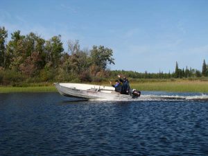 northern ontario fishing boat rental package